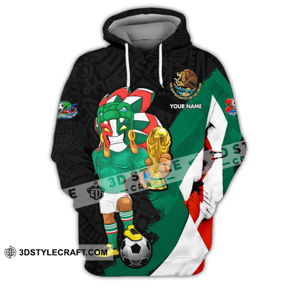 Unisex Shirt - Custom Mexico FIFA World Cup 2026 3D Shirt Hoodie / S T-shirt