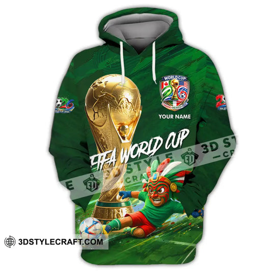 Unisex Shirt - Custom Mexico FIFA 3D Shirt style option 2