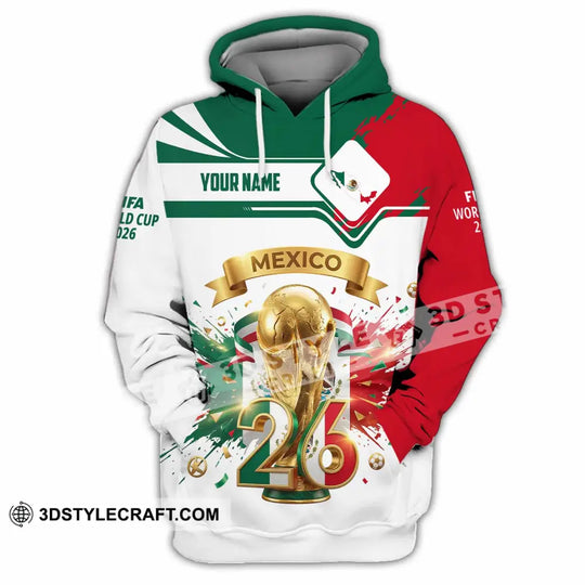 Unisex Shirt - Custom Mexico FIFA 3D Shirt style option 2