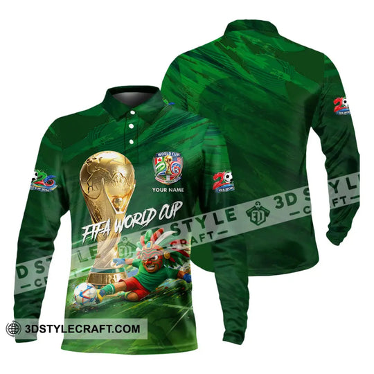 Unisex Shirt - Custom Mexico FIFA 3D Shirt style option 4