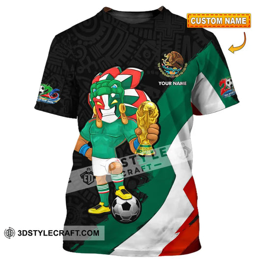 Unisex Shirt - Custom Mexico FIFA 3D Shirt style option 1