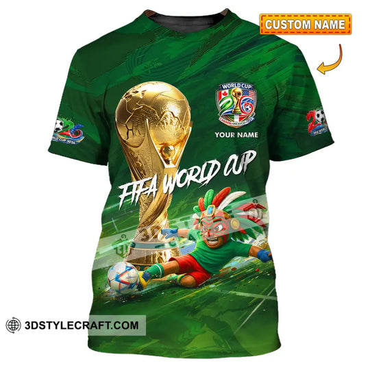 Unisex Shirt - Custom Mexico FIFA 3D Shirt style option 1
