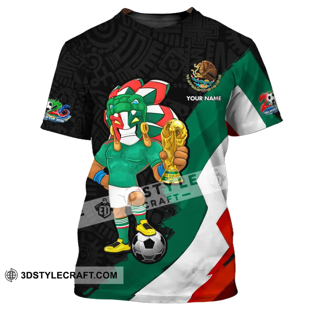 Unisex Shirt - Custom Mexico FIFA World Cup 2026 3D Shirt T-Shirt / S T-shirt