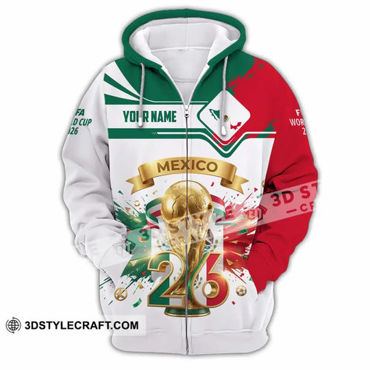 Unisex Shirt - Custom Mexico FIFA 3D Shirt style option 3