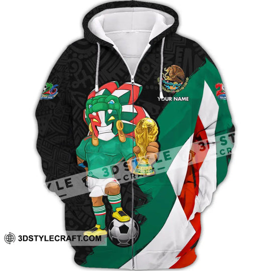 Unisex Shirt - Custom Mexico FIFA 3D Shirt style option 3