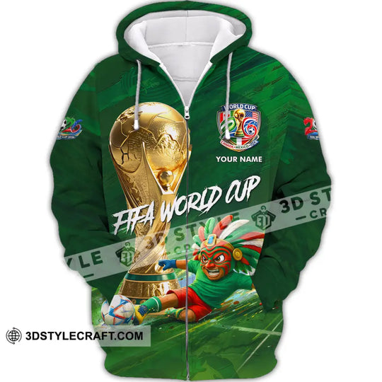 Unisex Shirt - Custom Mexico FIFA 3D Shirt style option 3