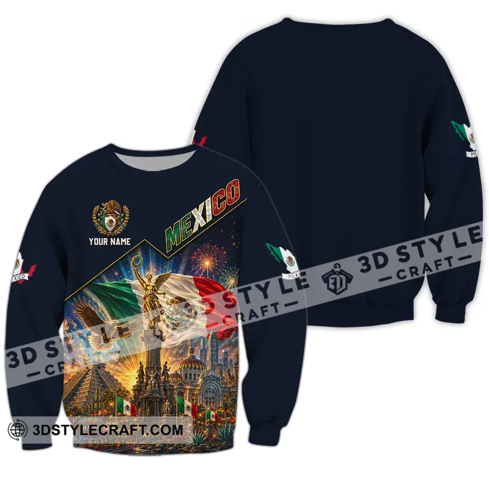 Unisex Shirt - Custom Mexico Shirt - Long Sleeve / S - T-shirt