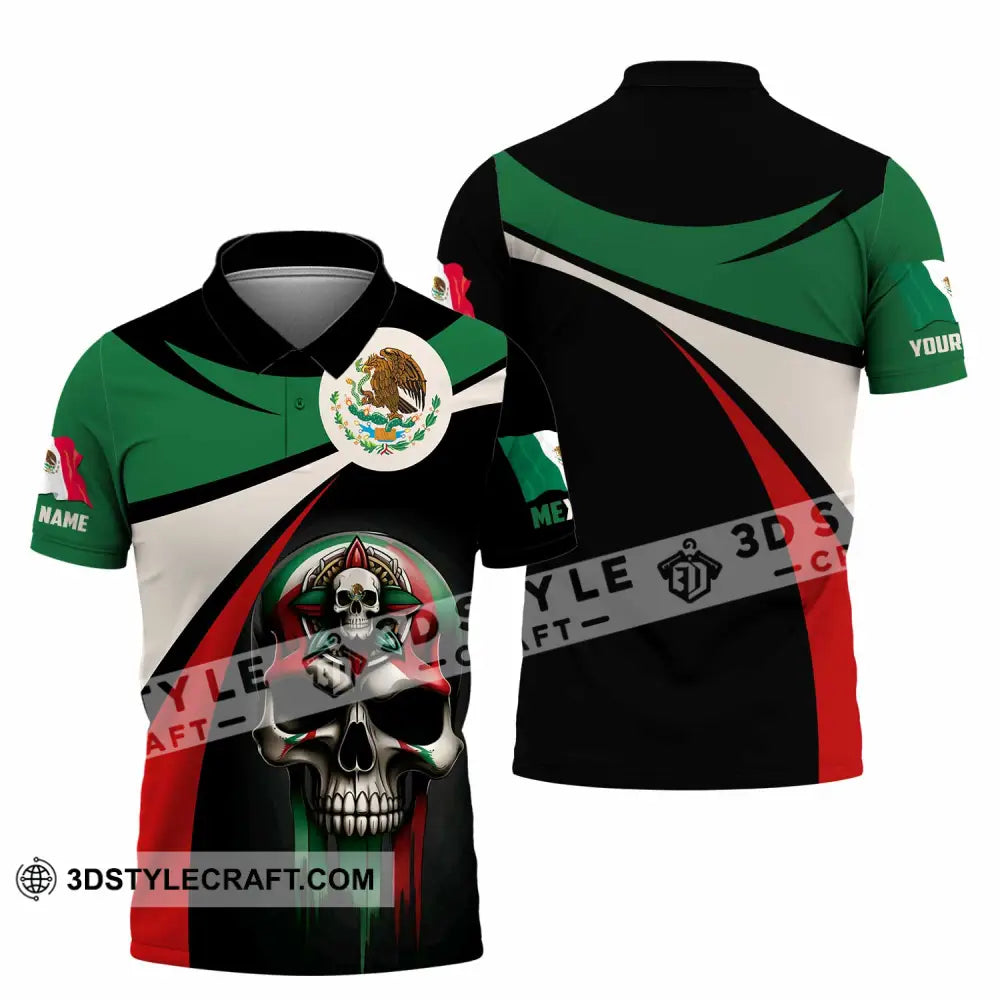 Unisex Shirt - Custom Mexico Shirt Polo Shirt / S T-shirt