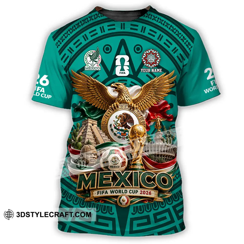 Unisex Shirt - Custom Mexico World Cup 2026 Shirt - T-Shirt / S - T-shirt
