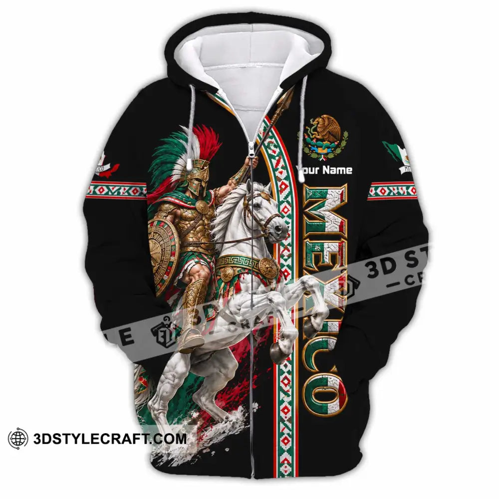 Unisex Shirt - Custom Mexico Shirt - Zipper Hoodie / S - T-shirt
