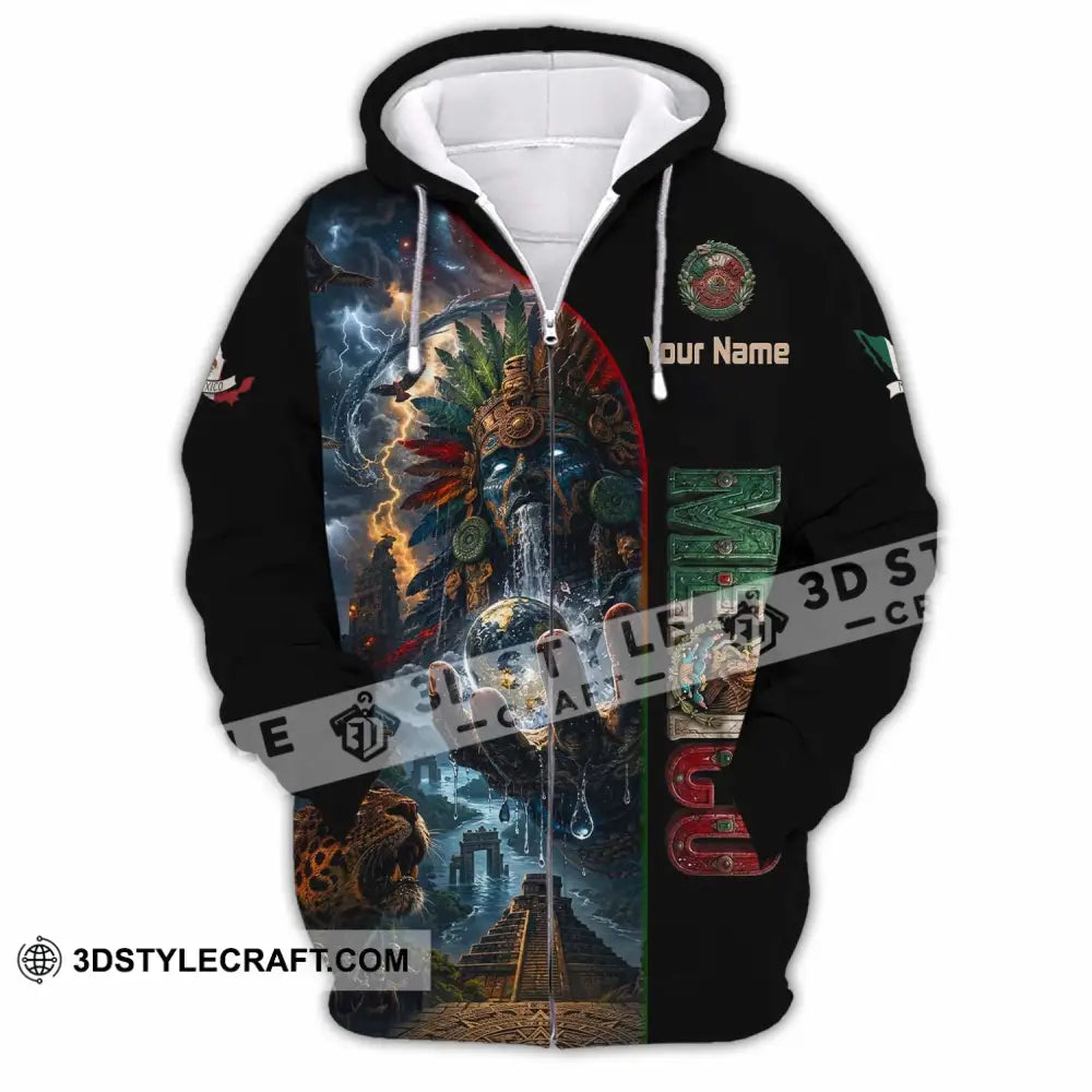 Unisex Shirt - Custom Mexico Shirt - Zipper Hoodie / S - T-shirt