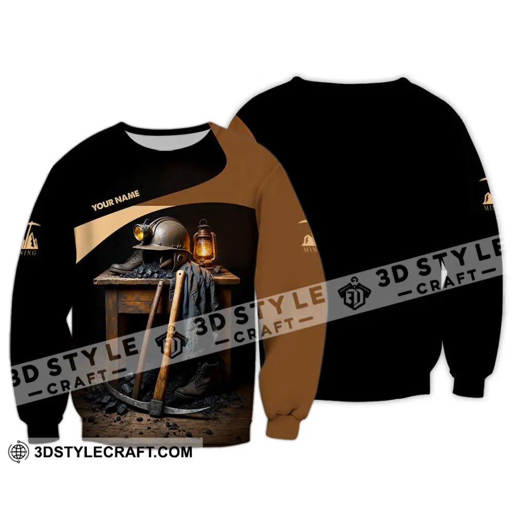 Unisex Shirt - Custom Mining Shirt - Long Sleeve / S - T-shirt