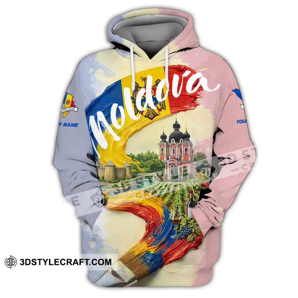 Unisex Shirt - Custom Moldova Shirt - Hoodie / S - T-shirt