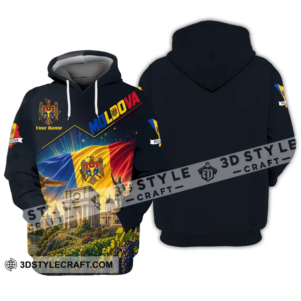Unisex Shirt - Custom Moldova Shirt - Hoodie / S - T-shirt