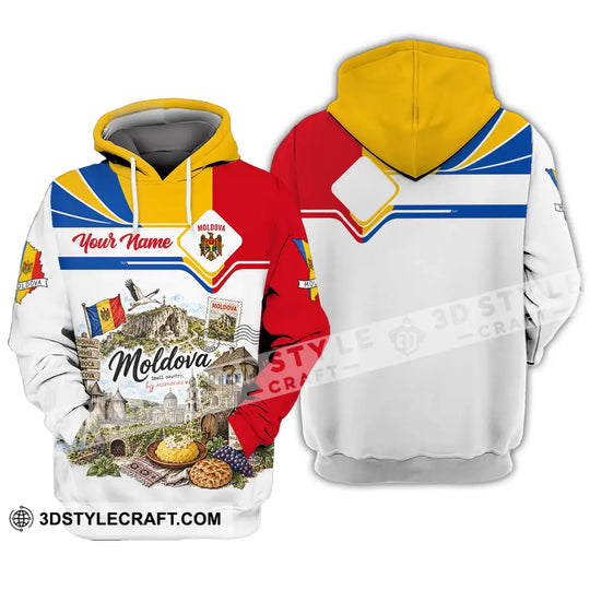 Unisex Shirt - Custom Moldova Shirt style option 3