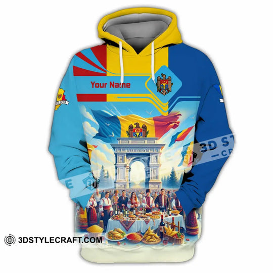 Unisex Shirt - Custom Moldova Shirt style option 3
