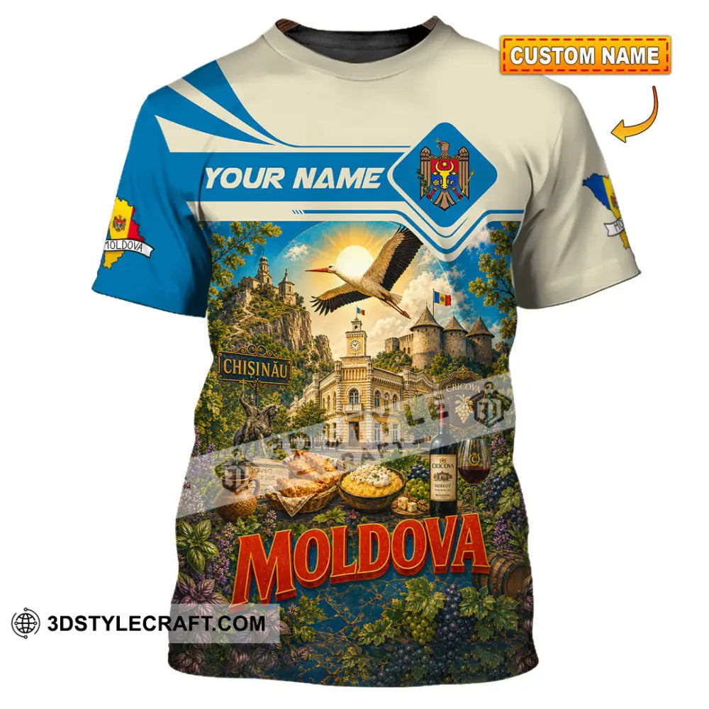 Unisex Shirt - Custom Moldova Shirt - T-shirt