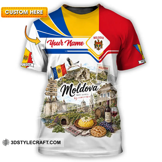 Unisex Shirt - Custom Moldova Shirt style option 1
