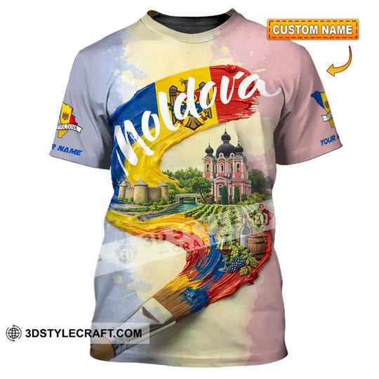Unisex Shirt - Custom Moldova Shirt style option 1