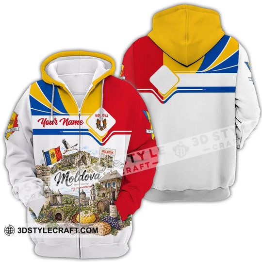 Unisex Shirt - Custom Moldova Shirt style option 4
