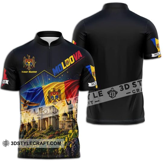 Unisex Shirt - Custom Moldova Shirt style option 2