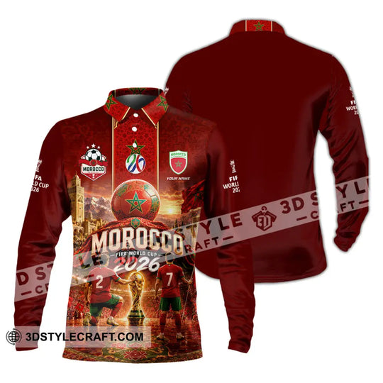 Unisex Shirt - Custom Morocco Shirt style option 4
