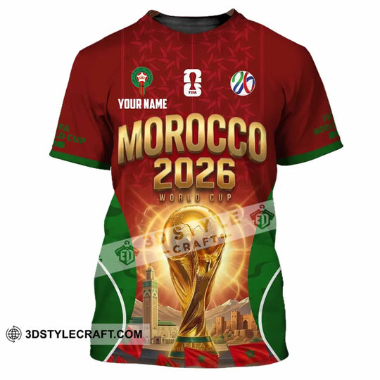 Unisex Shirt - Custom Morocco Shirt style option 4