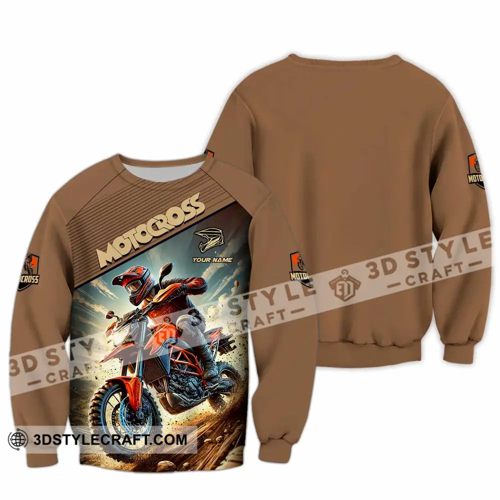 Unisex Shirt - Custom Motocross Shirt Long Sleeve / S T-shirt