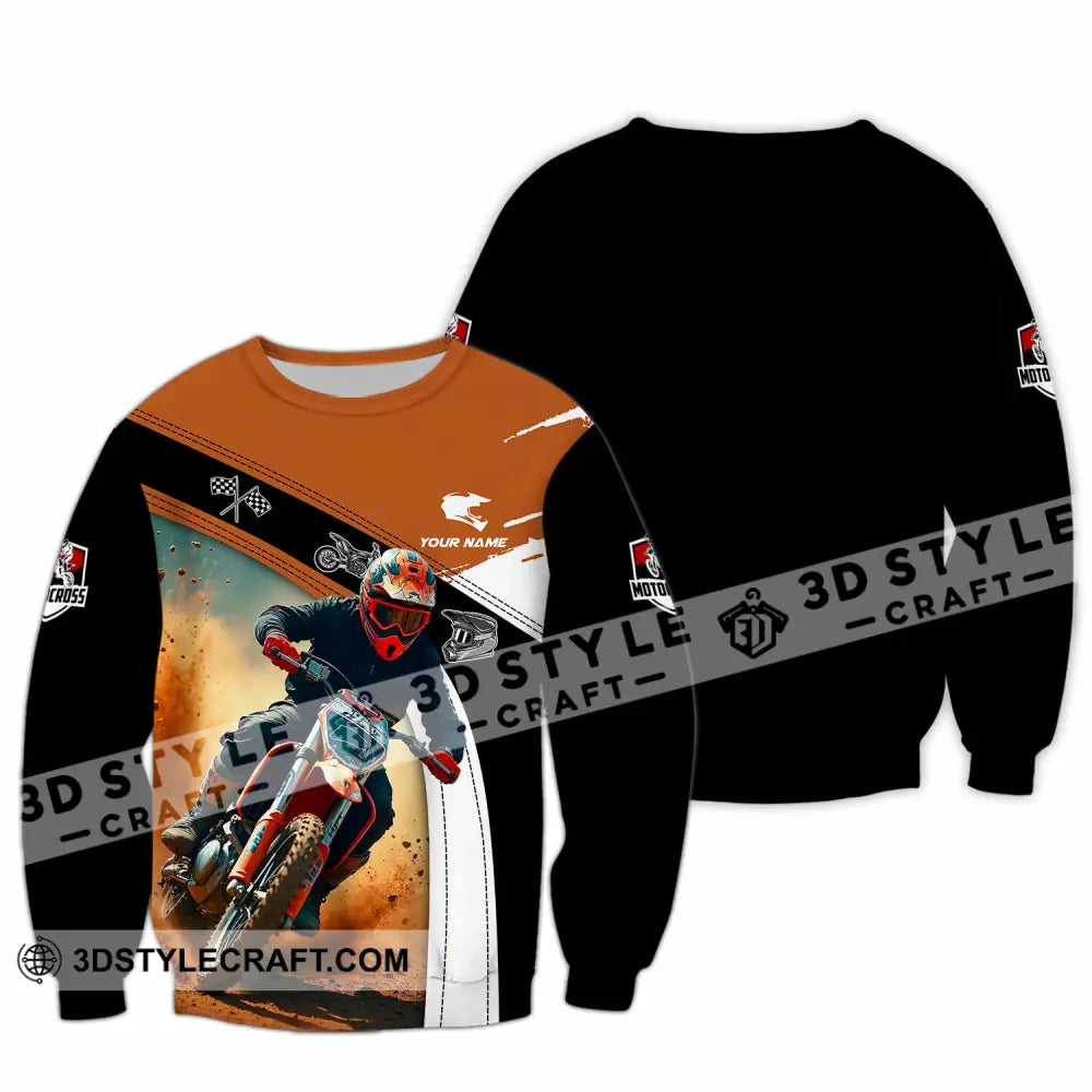 Unisex Shirt - Custom Motocross Shirt Long Sleeve / S T-shirt