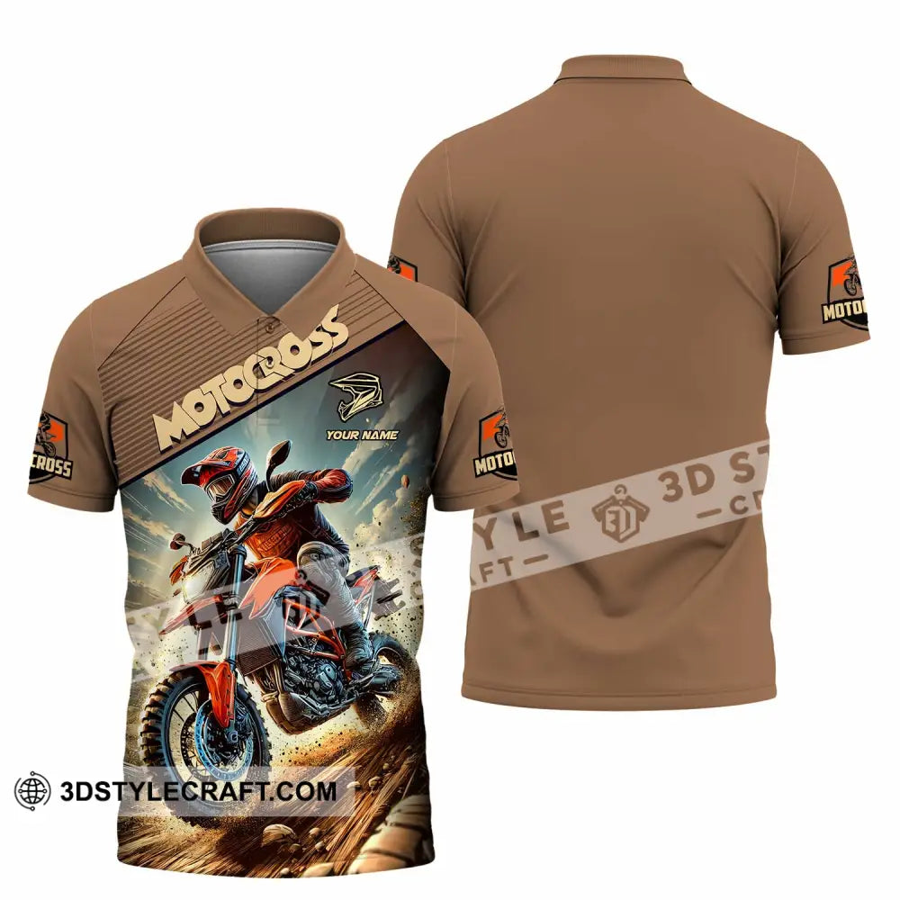 Unisex Shirt - Custom Motocross Shirt Polo Shirt / S T-shirt
