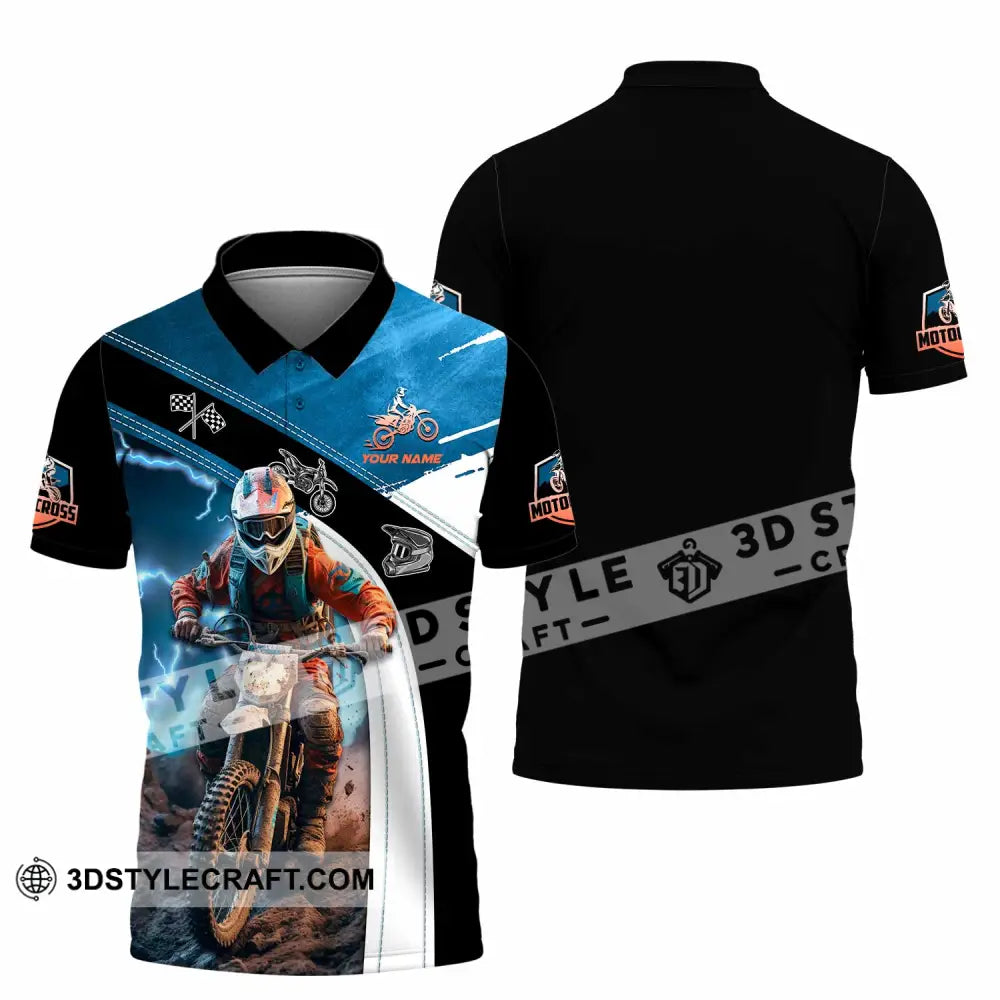 Unisex Shirt - Custom Motocross Shirt Polo Shirt / S T-shirt