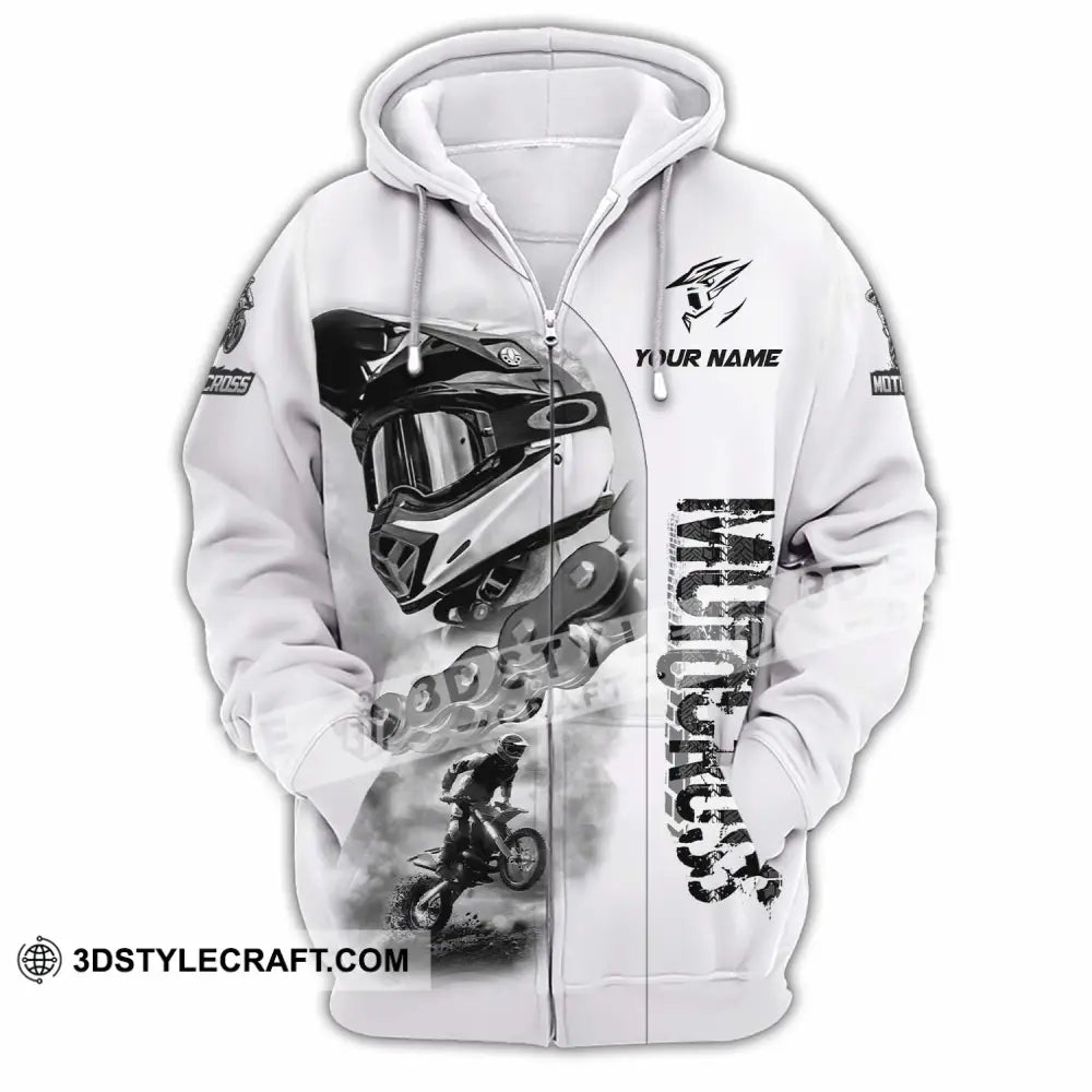 Unisex Shirt - Custom Motocross Shirt - Zipper Hoodie / S - T-shirt