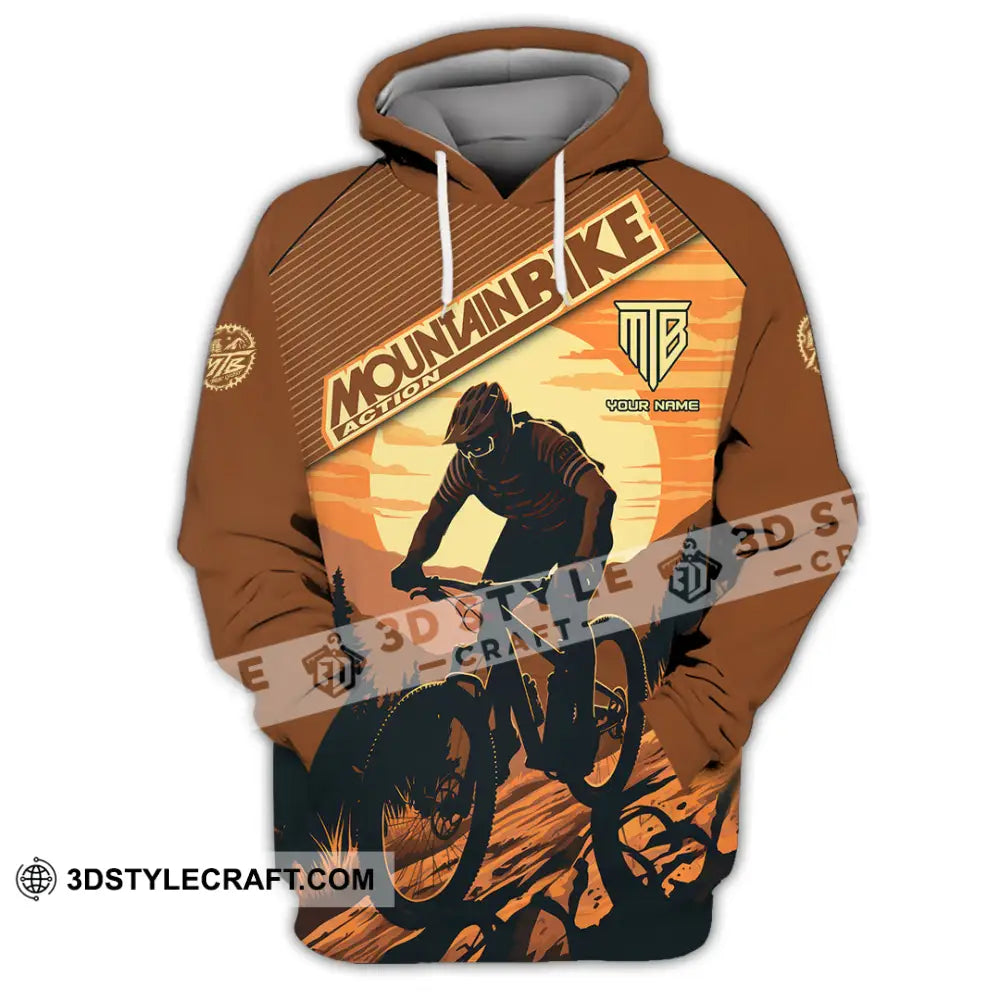 Unisex Shirt Custom Mountain Bike Shirt Hoodie / S T shirt