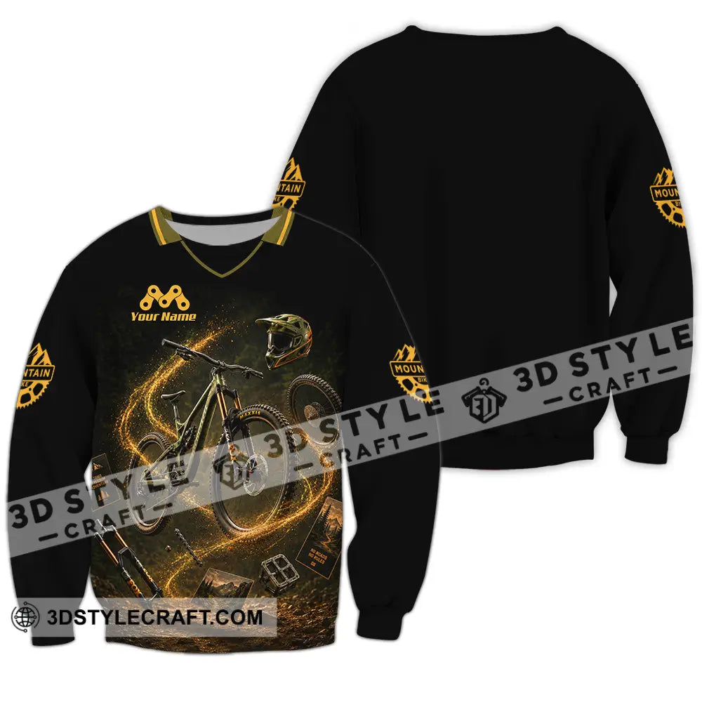 Unisex Shirt - Custom Mountain Bike Shirt - Long Sleeve / S - T-shirt