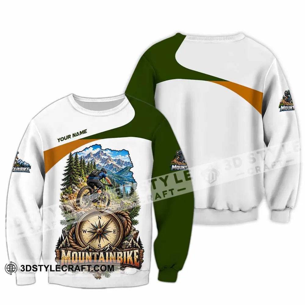 Unisex Shirt - Custom Mountain Bike Shirt - Long Sleeve / S - T-shirt