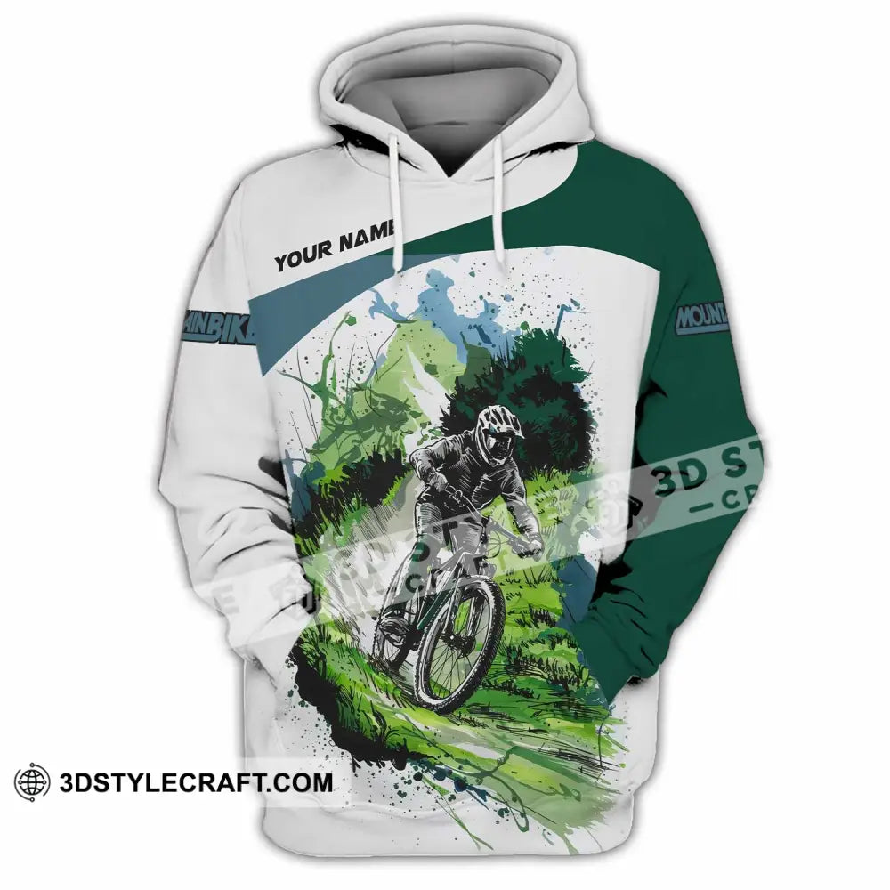 Unisex Shirt Custom Mountain Bike MTB Shirt Hoodie / S T shirt