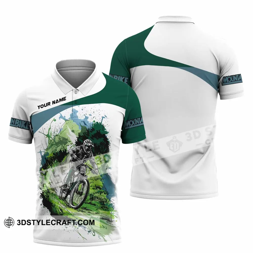 Unisex Shirt Custom Mountain Bike MTB Shirt Polo Shirt / S T shirt