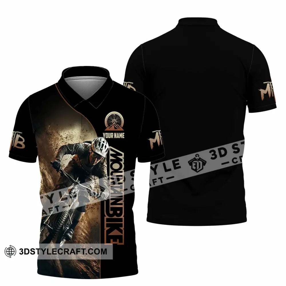 Unisex Shirt - Custom Mountain Bike Shirt Polo Shirt / S T-shirt