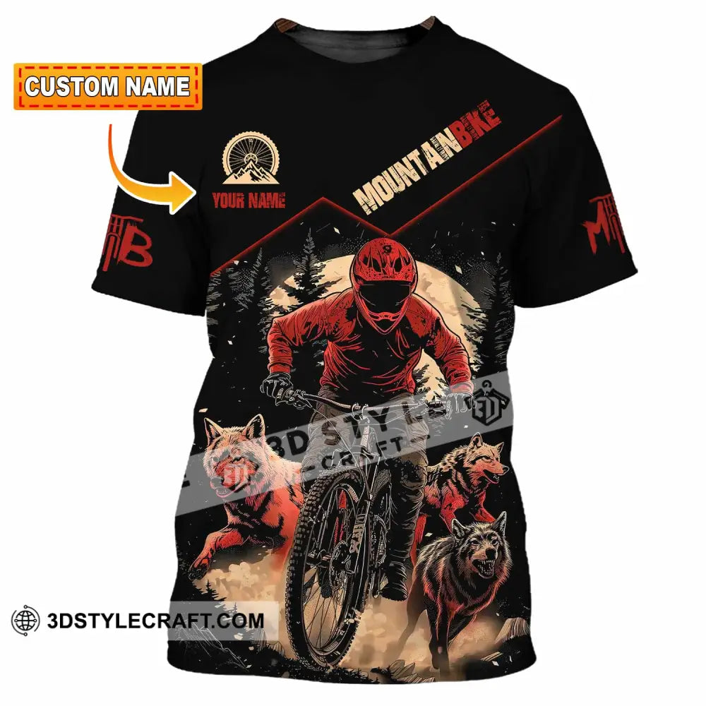 Unisex Shirt - Custom Mountain Bike Shirt T-shirt