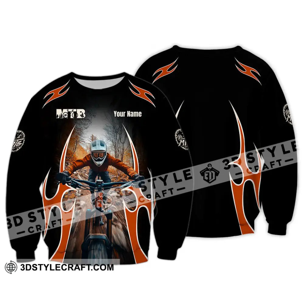 Unisex Shirt - Custom MTB Shirt Long Sleeve / S T-shirt