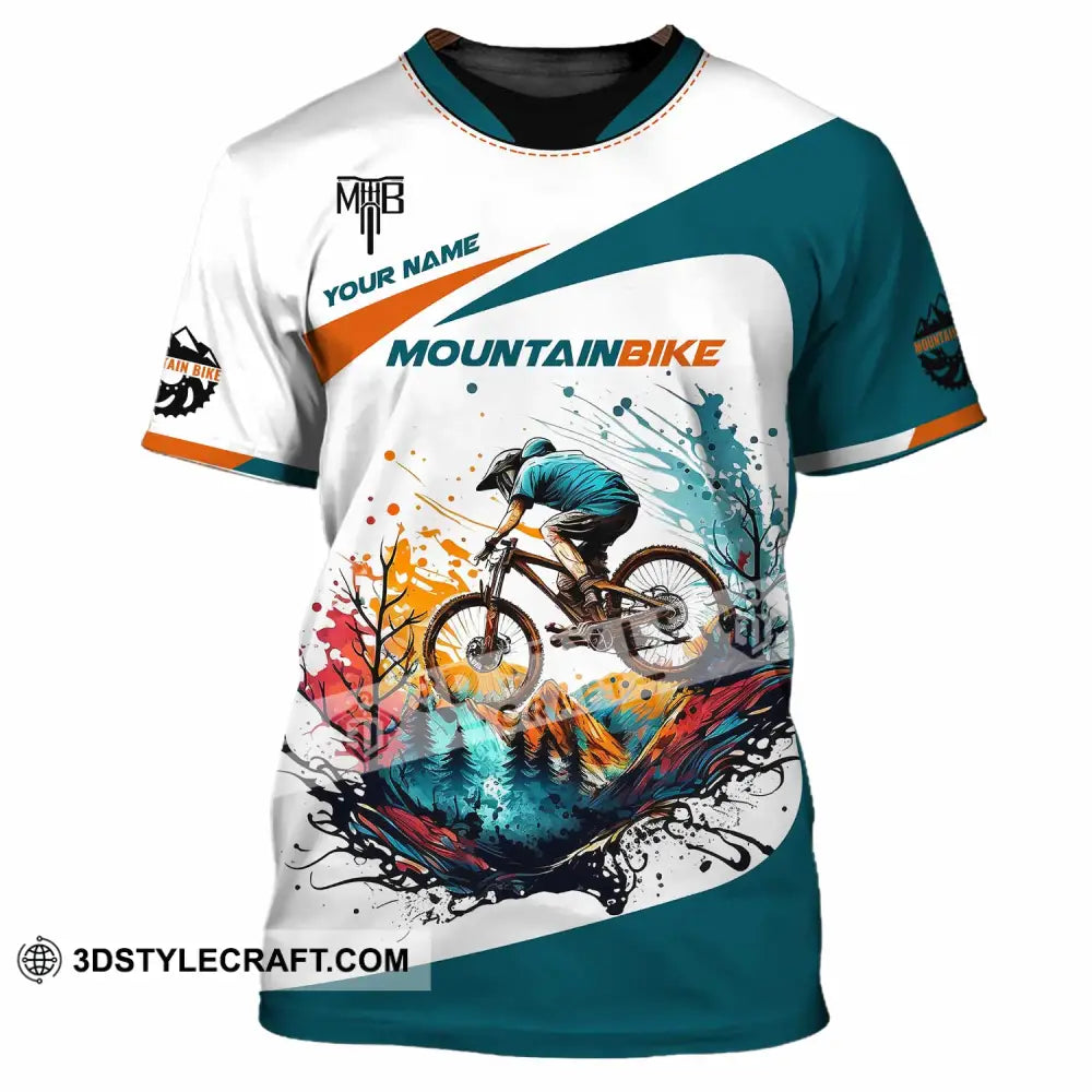 Unisex Shirt - Custom MTB Mountain Bike Shirt T-Shirt / S T-shirt