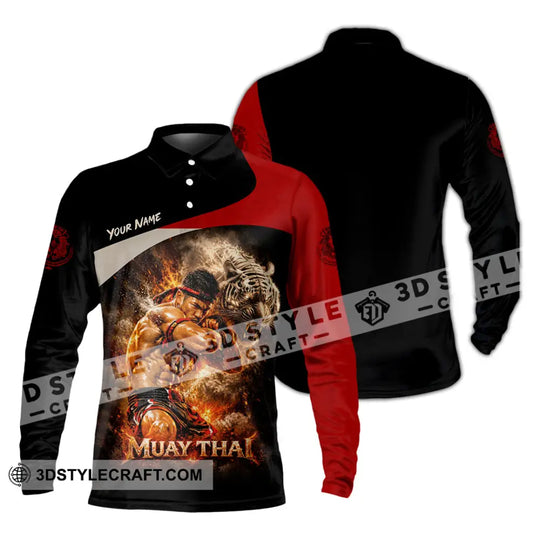 Unisex Shirt - Custom Muay Thai Shirt style option 4