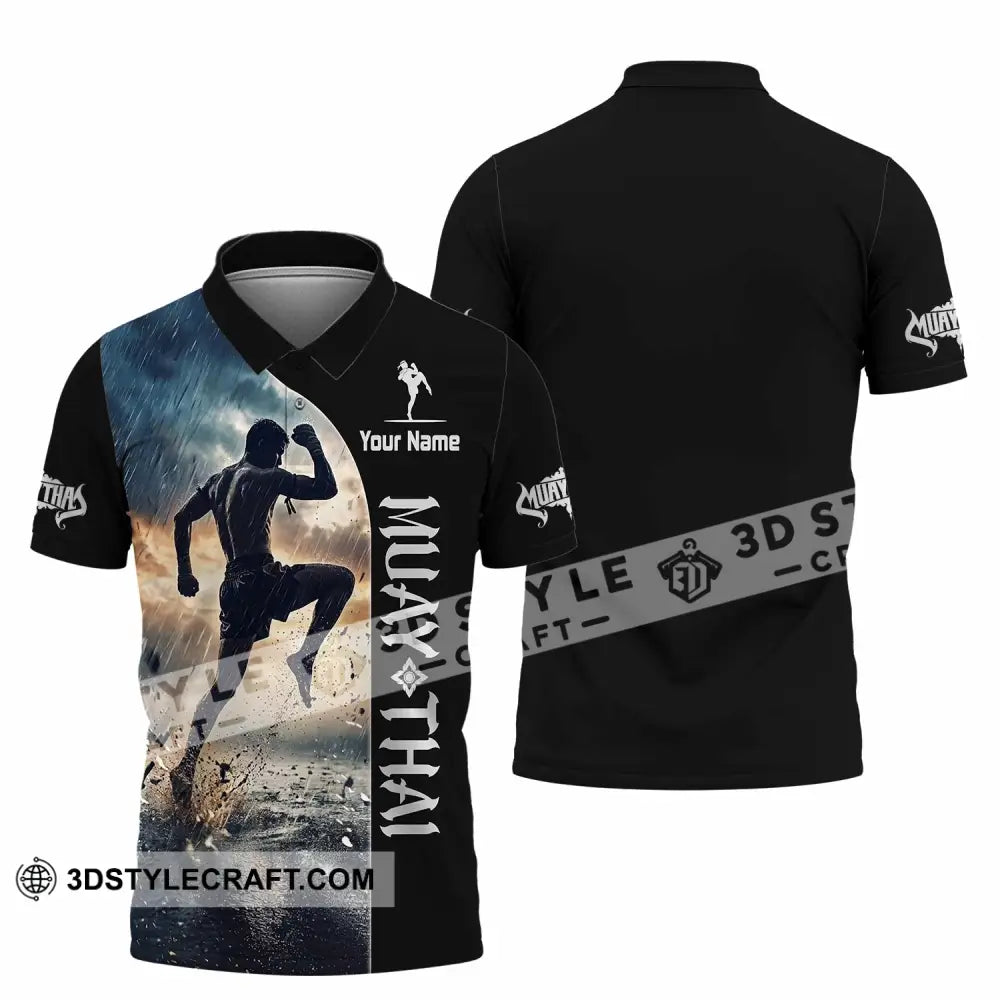 Unisex Shirt - Custom Muay Thai Shirt - Polo Shirt / S - T-shirt