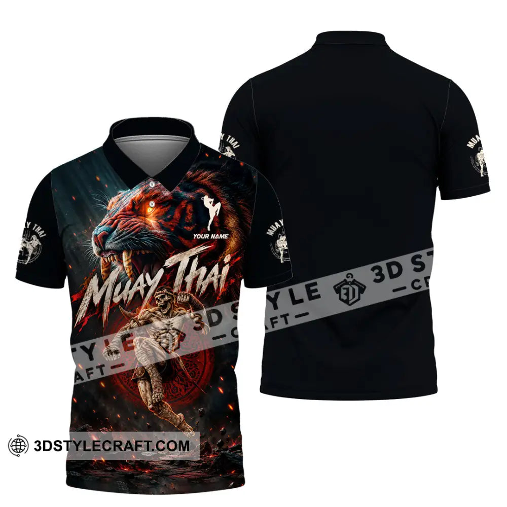 Unisex Shirt - Custom Muay Thai Shirt - Polo Shirt / S - T-shirt