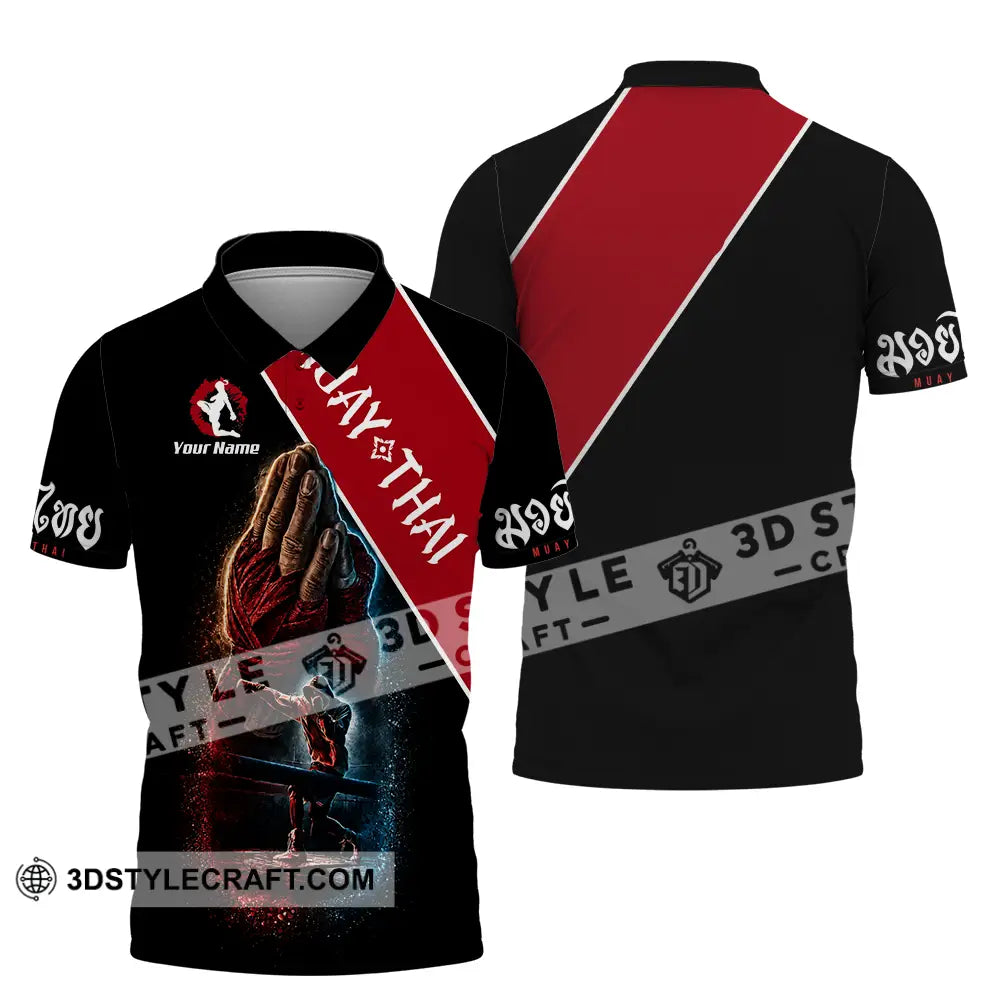 Unisex Shirt - Custom Muay Thai Shirt - Polo Shirt / S - T-shirt