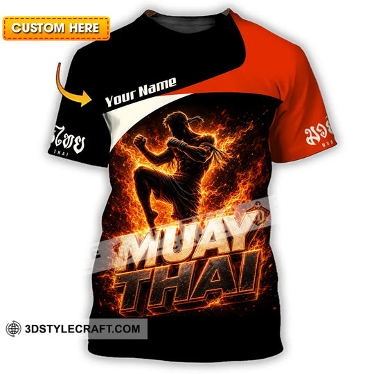 Unisex Shirt - Custom Muay Thai Shirt style option 1