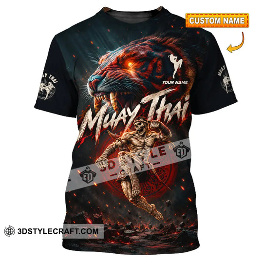 Unisex Shirt - Custom Muay Thai Shirt style option 1