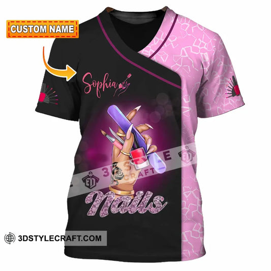 Unisex Shirt - Custom Nails Lover Shirt T-shirt