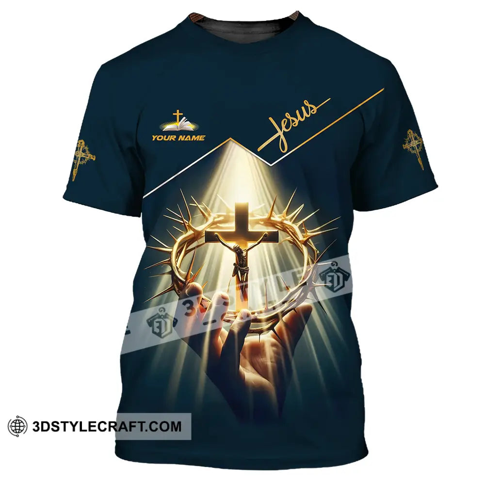 Unisex Shirt - Custom Name Absolute Trust Jesus T-Shirt / S T-Shirt