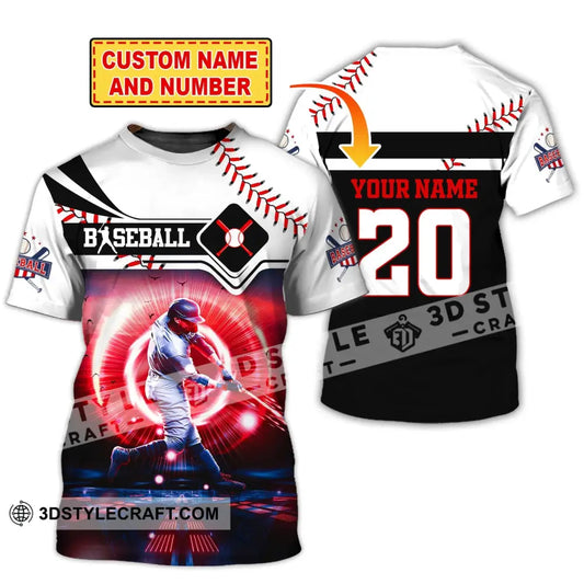 Unisex Shirt Custom Name And Number Baseball T-Shirt For Club Gift Players T-Shirt